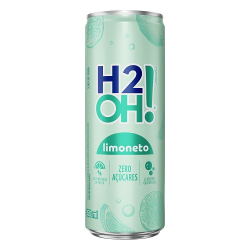 BEBIDA BAIXA CALORIA H2OH 350ML LIMONETO LATA