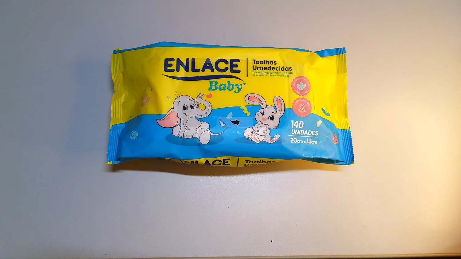 TOALHAS UMEDECIDAS ENLACE BABY COM 140 FOLHAS