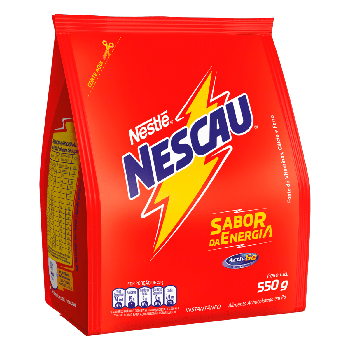 ACHOCOLATADO PÓ NESCAU PACOTE 550G