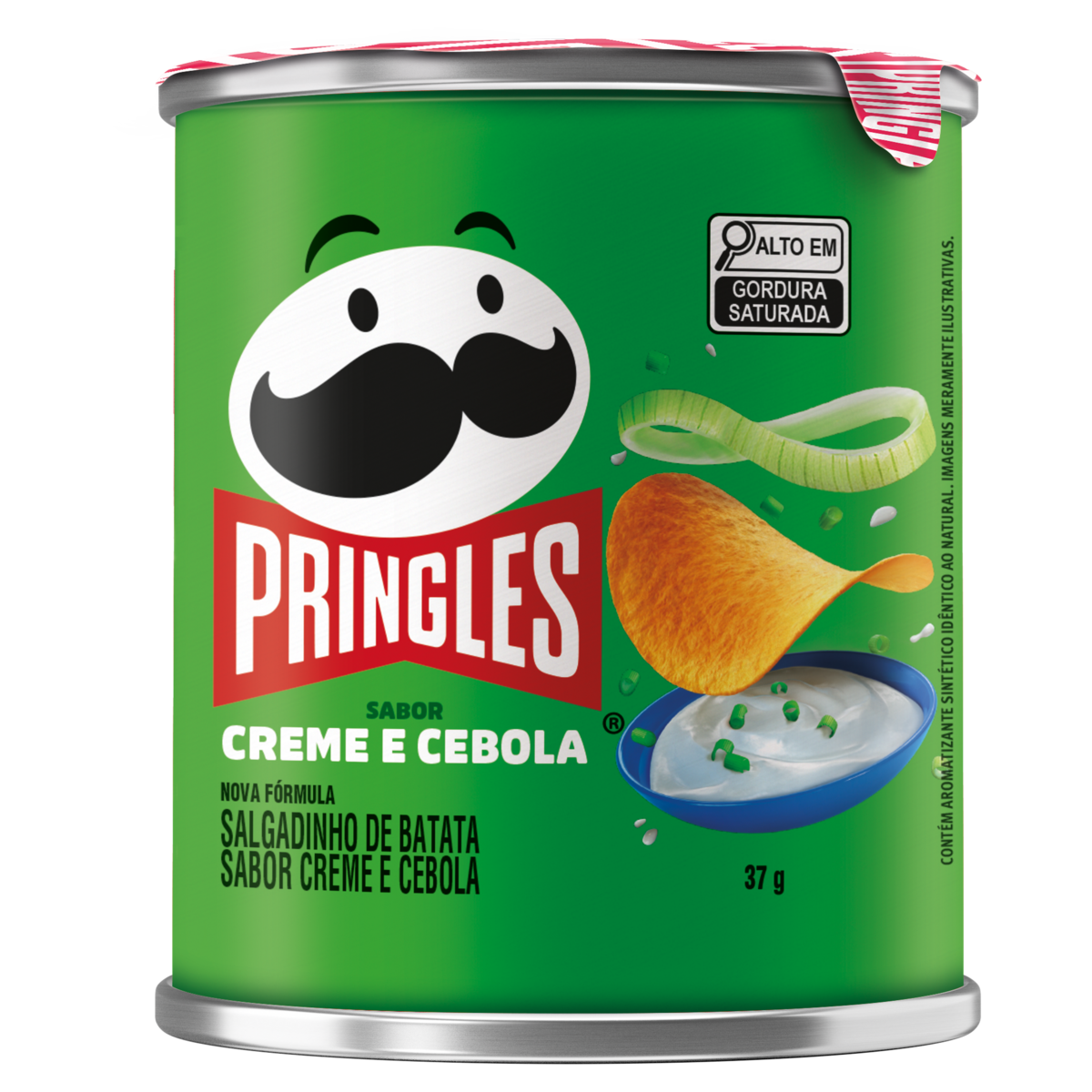 BATATA CREME E CEBOLA 37G PRINGLES 0