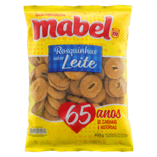 BISC.ROSQUINHA MABEL 300G LEITE