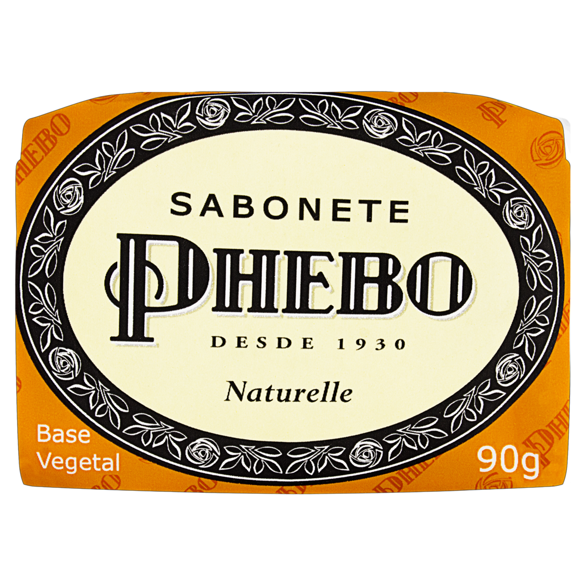 SABONETE BARRA VEGETAL NATURELLE PHEBO ENVOLTÓRIO 90G