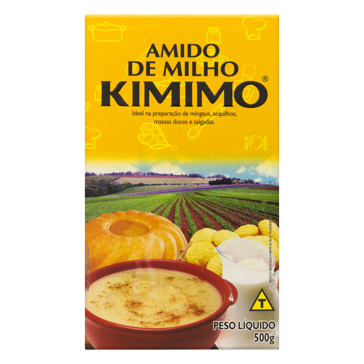 AMIDO DE MILHO KIMIMO CAIXA 500G