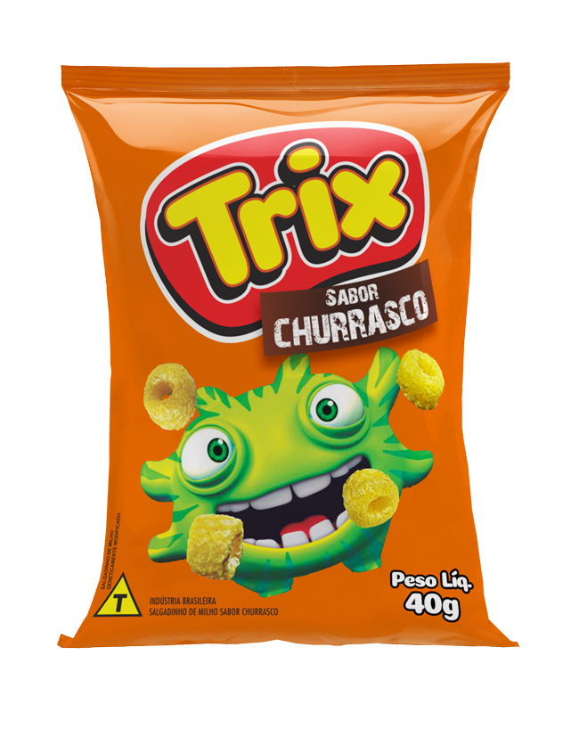 TRIX SALGADINHO SABOR CHURRASCO 40G