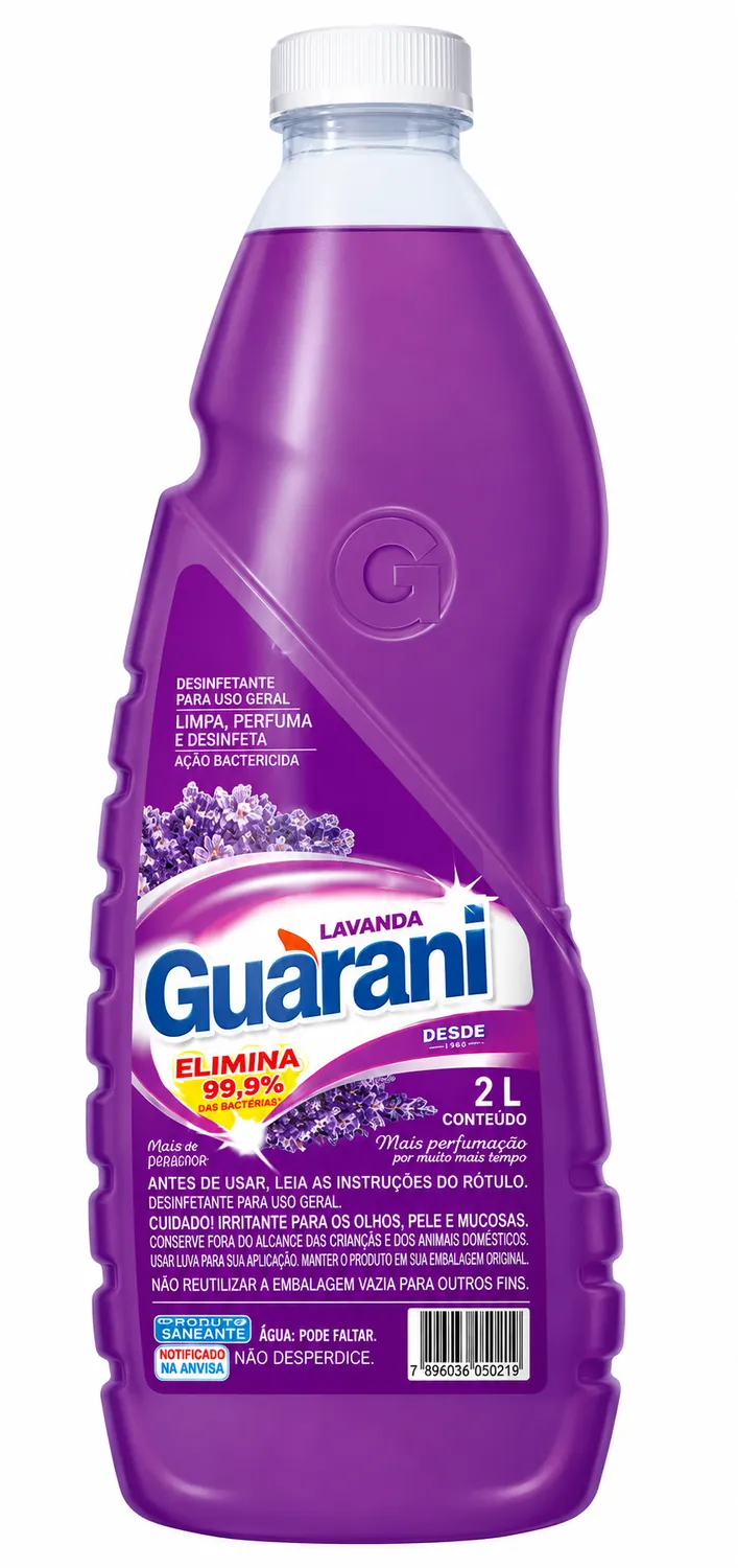 DESINFETANTE GUARANI VIOLETA 2L