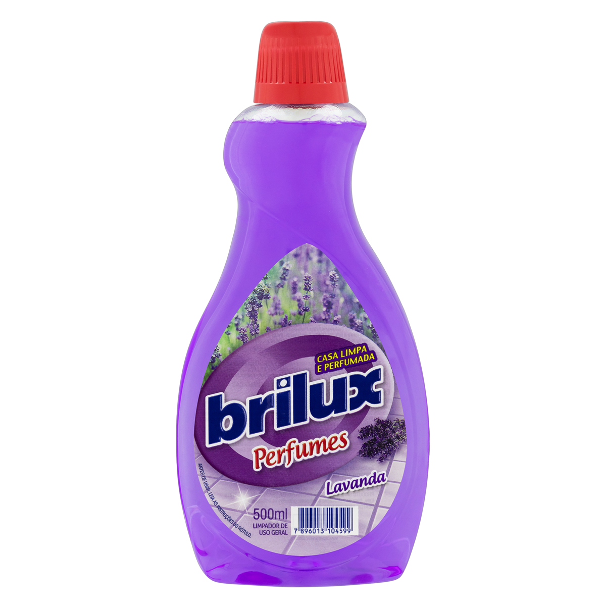 LIMPADOR PERFUMADO LAVANDA BRILUX PERFUMES FRASCO 500ML