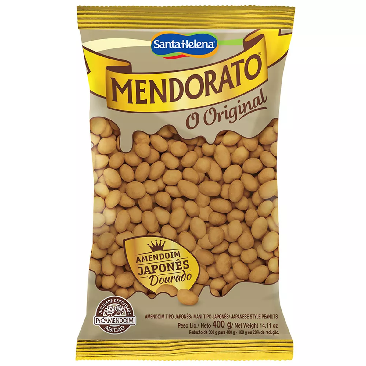 AMENDOIM JAPONÊS ASSADO ORIGINAL MENDORATO PACOTE 90G 0