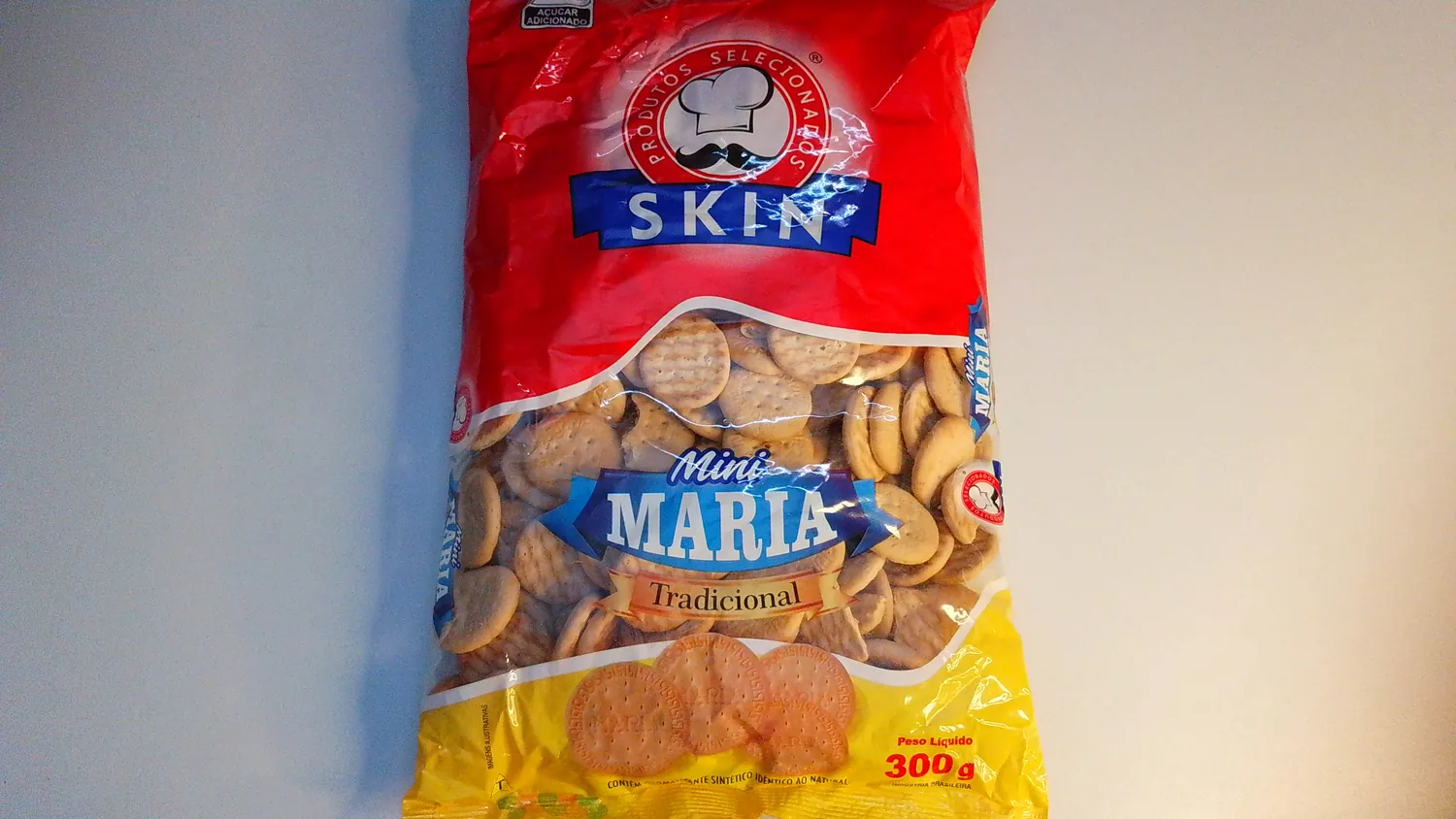BISCOITO SKIN MINI MARIA TRADICIONAL 300G