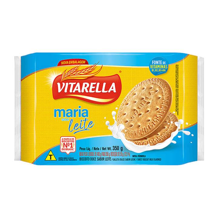 BISCOITO VITARELLA MARIA LEITE 350G