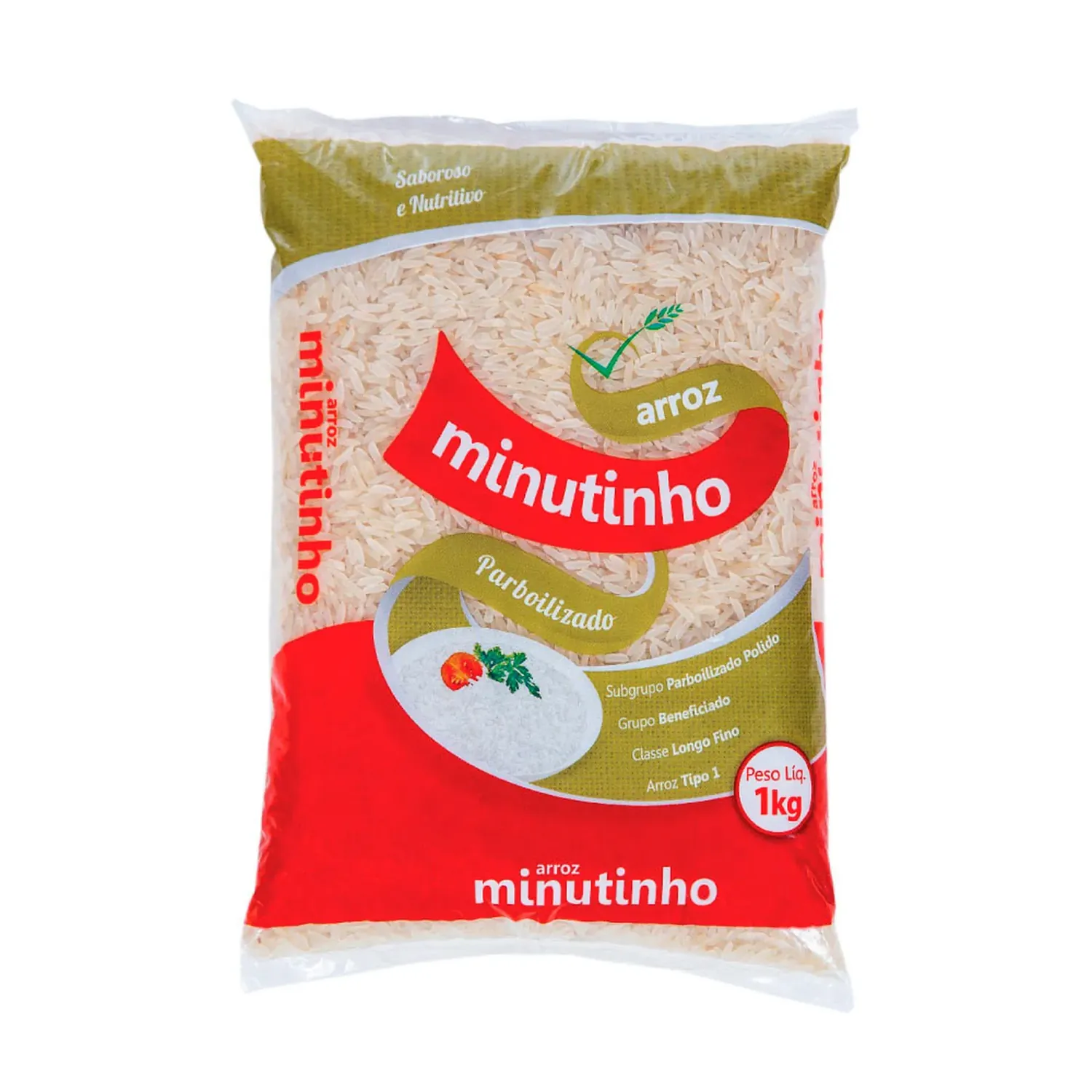 ARROZ MINUTINHO PARBOILIZADO 1KG