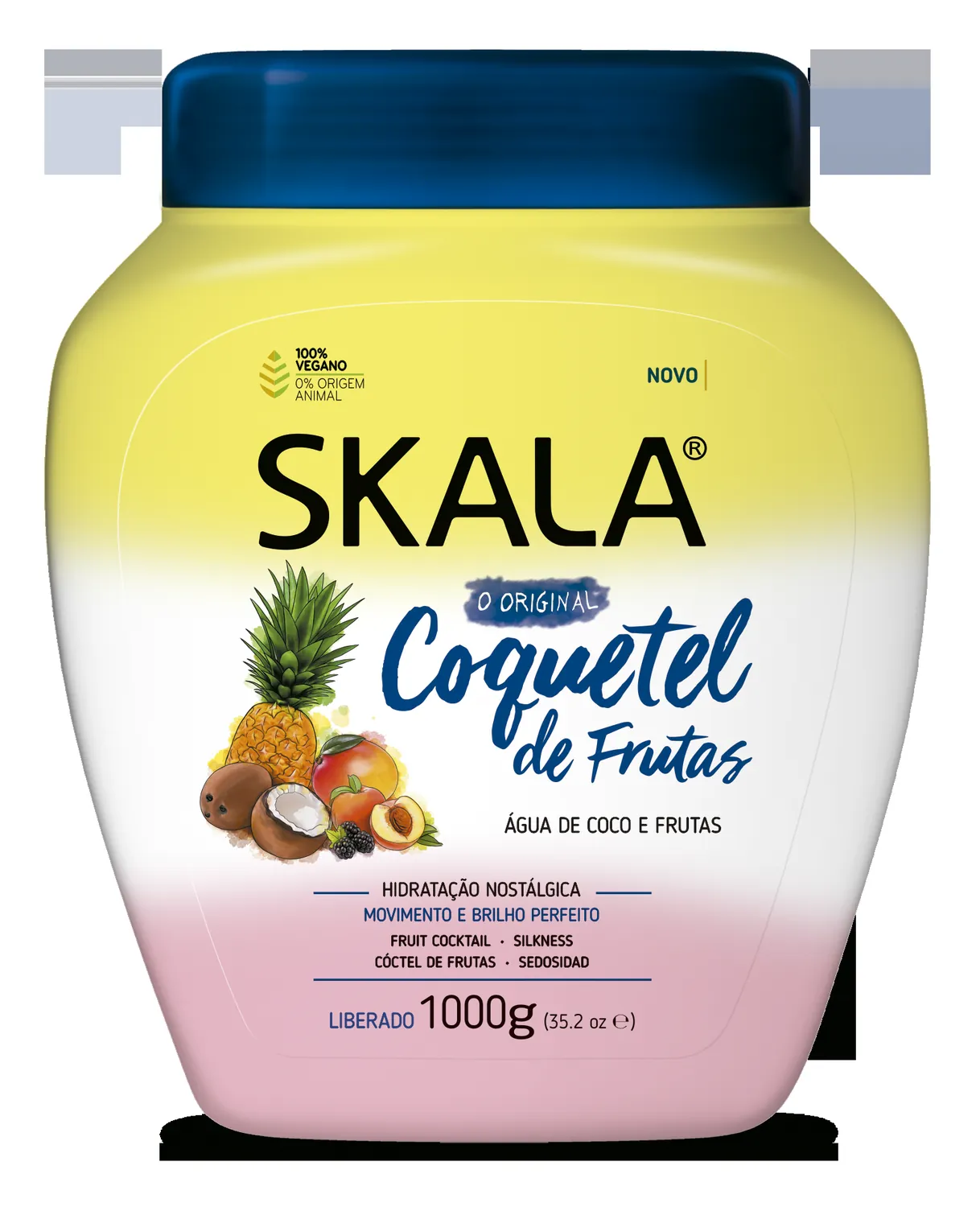 CREME DE TRATAMENTO SKALA COQUETEL DE FRUTAS POTE 1000G