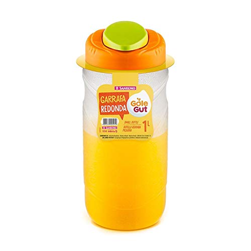 GARRAFA REDONDA PLÁSTICA SANREMO 1L