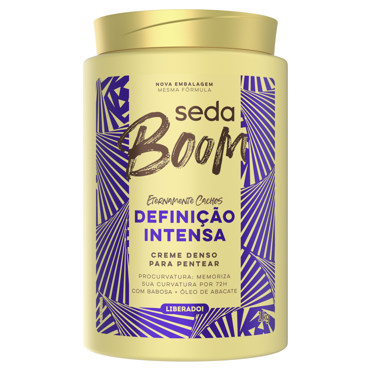 CREME PARA PENTEAR SEDA BOOM DEFINIÇÃO INTENSA POTE 1KG 0