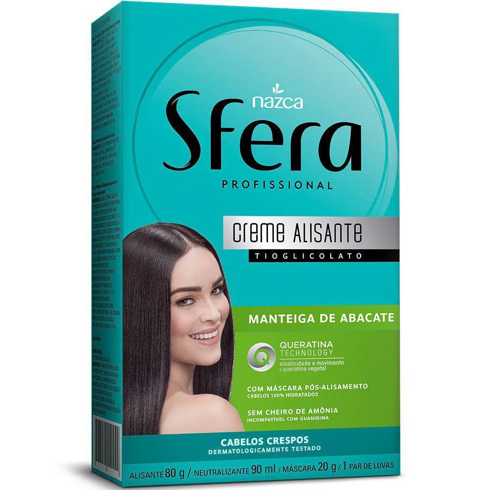 CREME ALISANTE NAZCA SFERA MANTEIGA DE ABACATE 170G