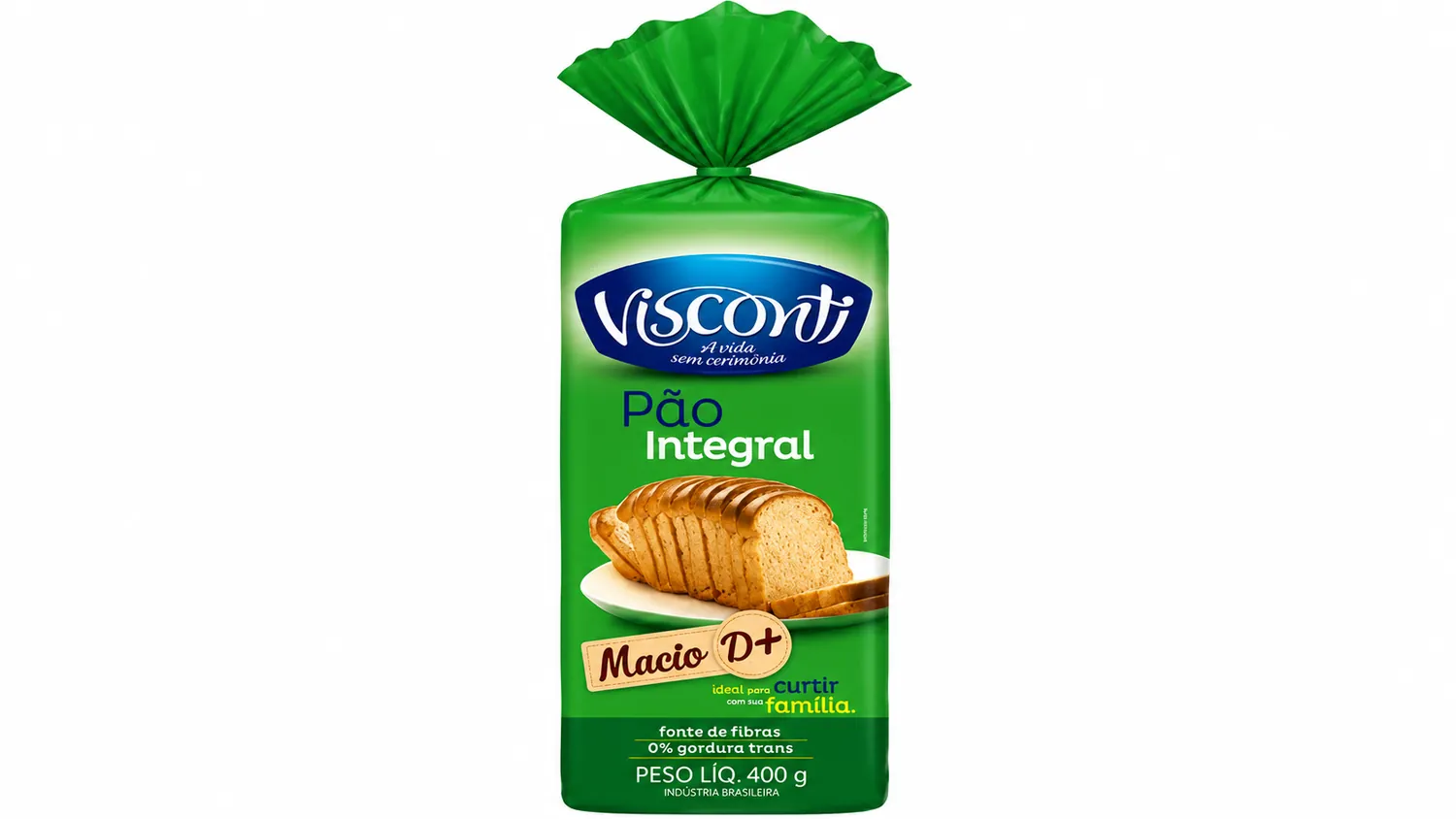 PÃO DE FORMA INTEGRAL SANTO ANTÔNIO 400G