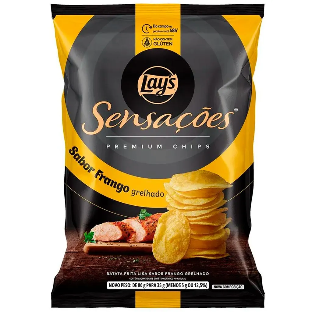 BATATA FRITA FGO GRELHADO SENSACOES LAYS PCT 35G