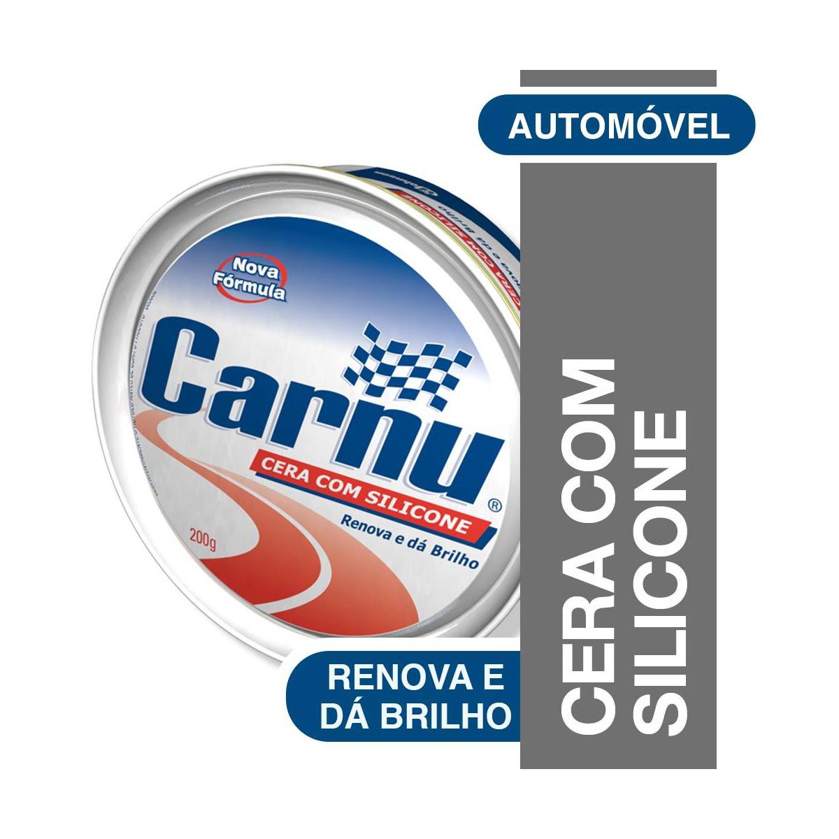 CERA 200G CARNU PASTA C/ SILICONE