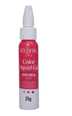 ICEBERG COLOR LIQUID GEL 25GR ROSA CEREJA