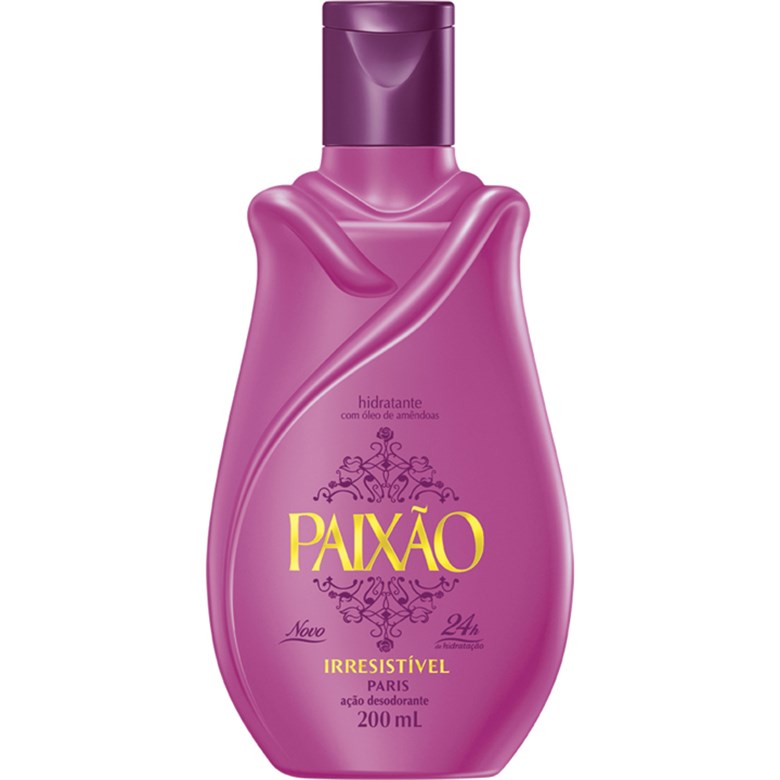 LOÇÃO CORPORAL DEO-HIDRATANTE IRRESISTÍVEL PAIXÃO FRASCO 200ML
