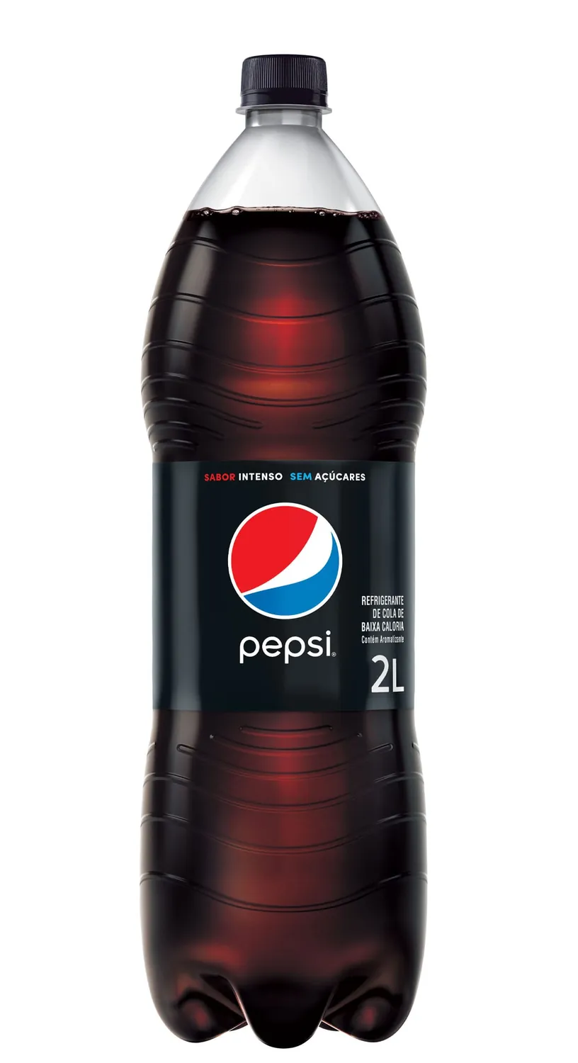 REFRIGERANTE COLA ZERO AÇÚCAR PEPSI BLACK GARRAFA 2L