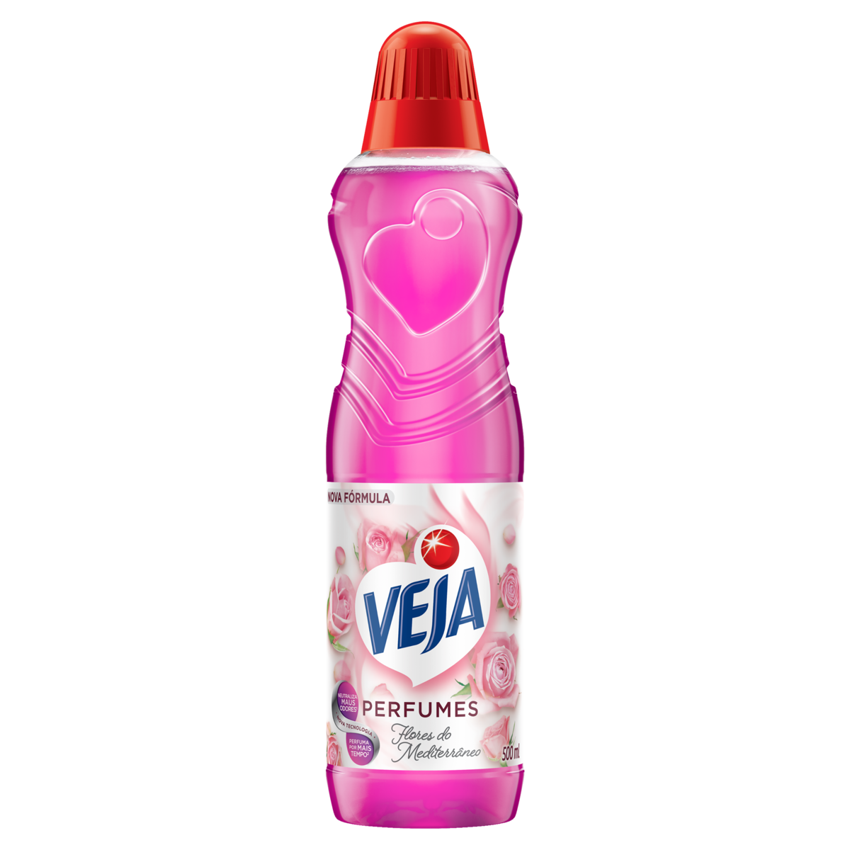 LIMPADOR PERFUMADO FLORES DO MEDITERRANEO VEJA PERFUMES FRASCO 500ML
