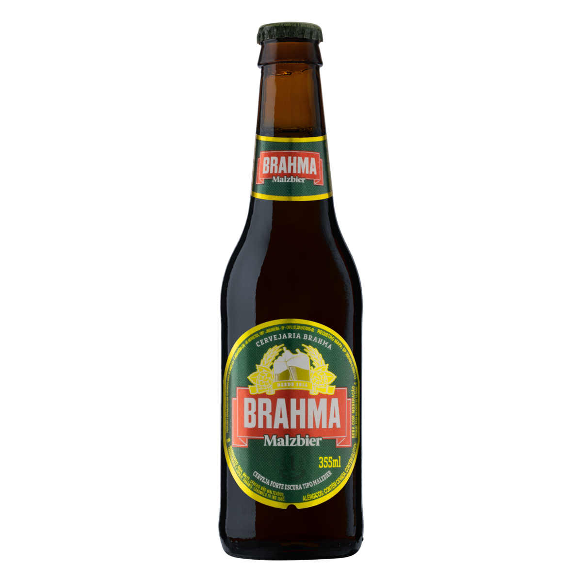 CERVEJA MALZBIER BRAHMA GARRAFA 355ML