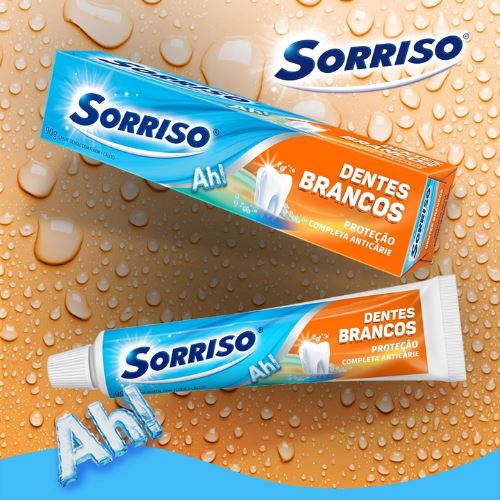 CREME DENTAL SORRISO DENTES BRANCOS CAIXA 90G 0