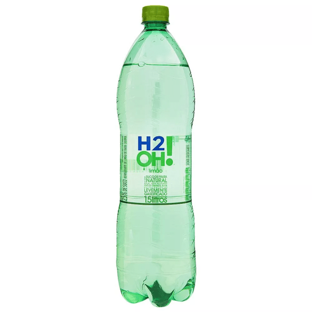 REFRIGERANTE LIMÃO ZERO AÇÚCAR H2OH! GARRAFA 1,5L