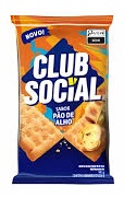 PACK BISCOITO PÃO DE ALHO CLUB SOCIAL PACOTE 141G 6 UNIDADES
