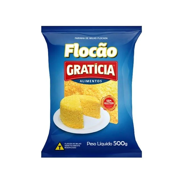 FLOCÃO DE MILHO GRATICIA 500G
