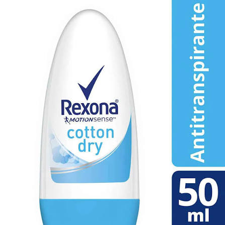 DESODORANTE REXONA COTTON ROLLON 50ML