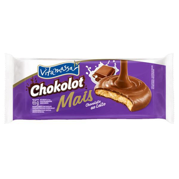 BISCOITO CHOKOLOT VITAMASSA CHOCOLATE AO LEITE 75G