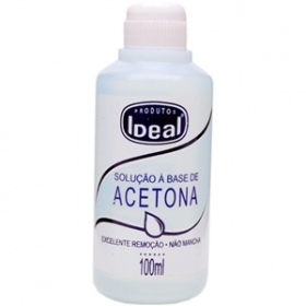 REMOVEDOR ESMALT BASE ACETON IDEAL 100ML — imagem 1