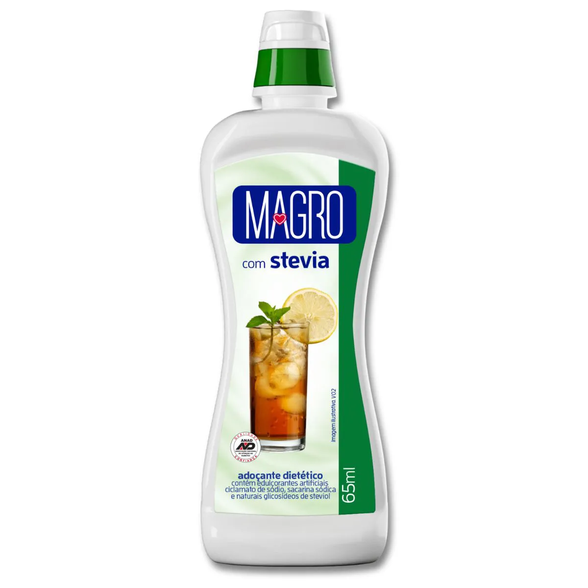 ADOÇANTE LÍQUIDO STEVIA MAGRO FRASCO 65ML