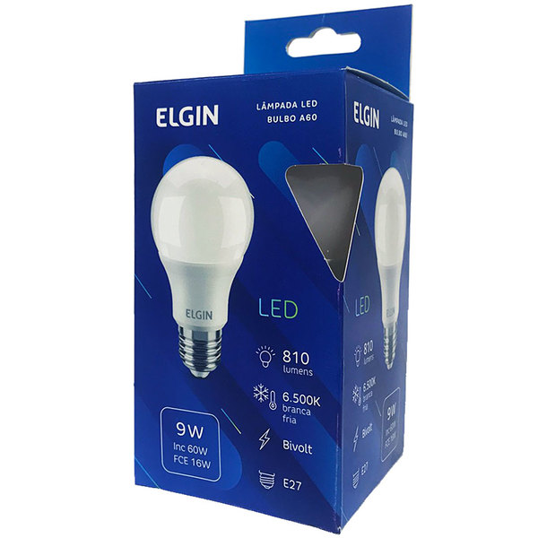 LAMPADA ELGIN BULBO LED 9W