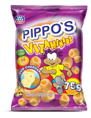 SALGADO PIPPOS 75G CHEDDAR