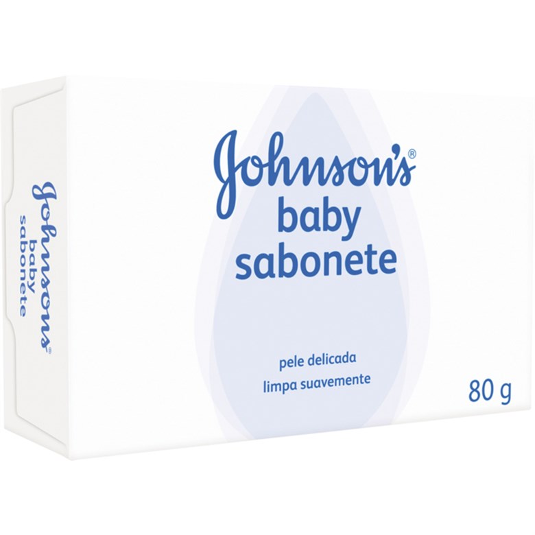 SABONETE BARRA JOHNSONS BABY CAIXA 80G