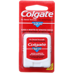 FIO DENTAL ENCERADO COLGATE 50M