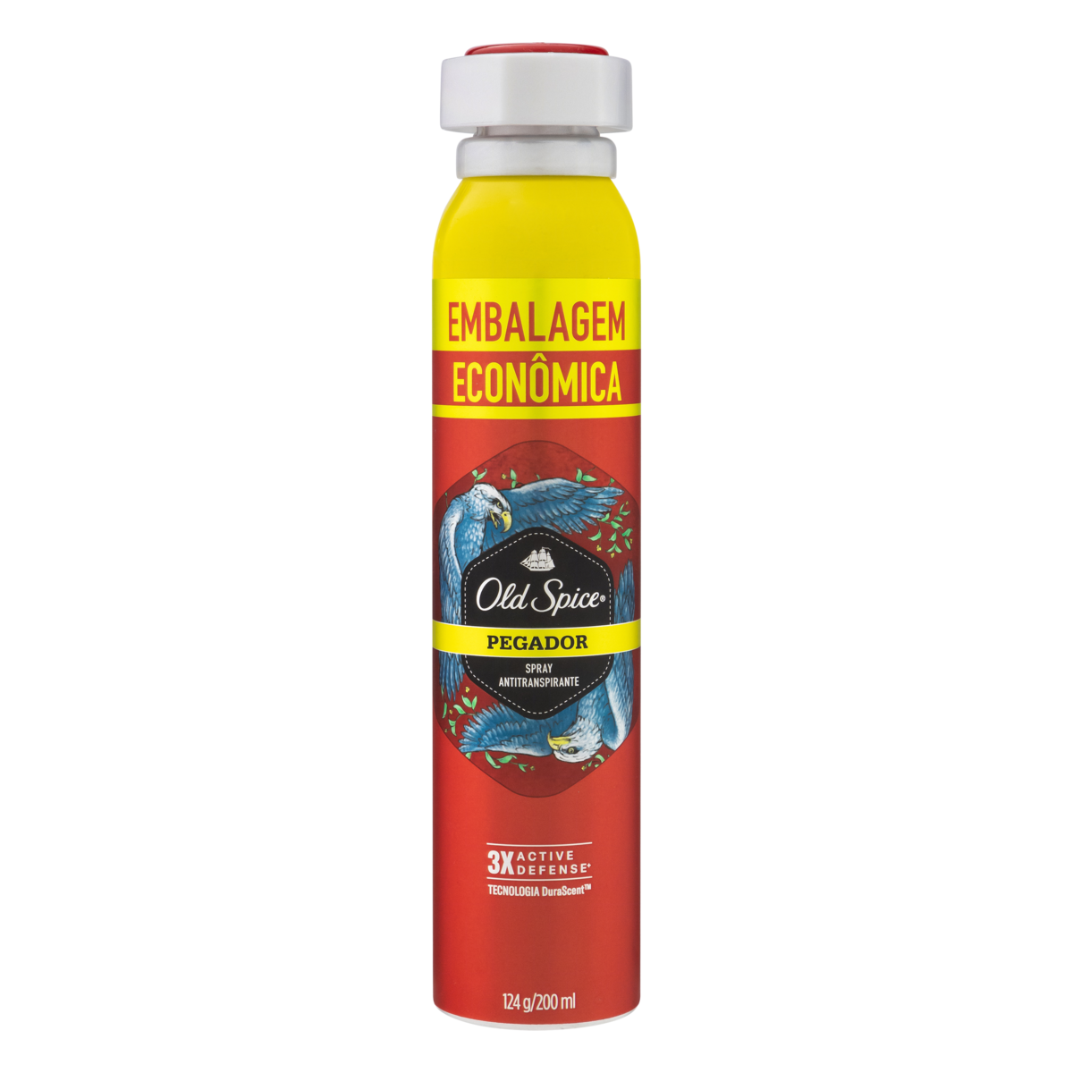 ANTITRANSPIRANTE AEROSSOL REFRESCANTE OLD SPICE 200ML SPRAY EMBALAGEM ECONÔMICA 0