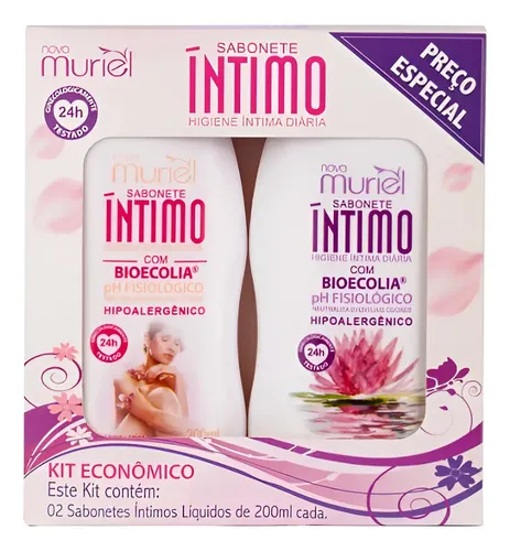 KIT SAB.INTIMO MURIEL TRAD. + FLORAL 200ML