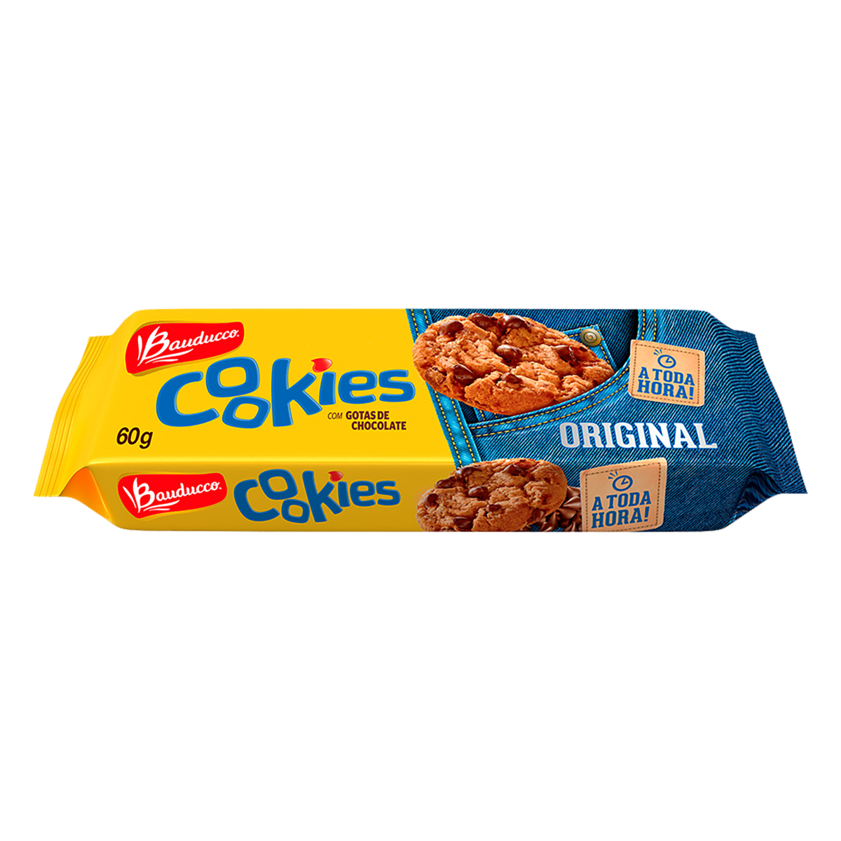 BISCOITO COOKIE TRADICIONAL BAUDUCCO PACOTE 60G