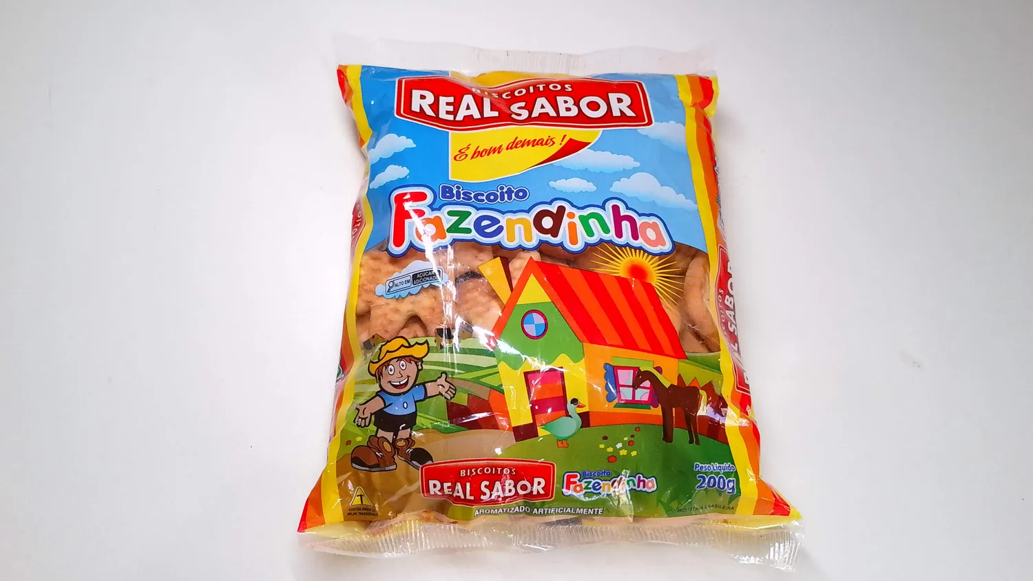 REAL SABOR BISC FAZENDINHA 200G