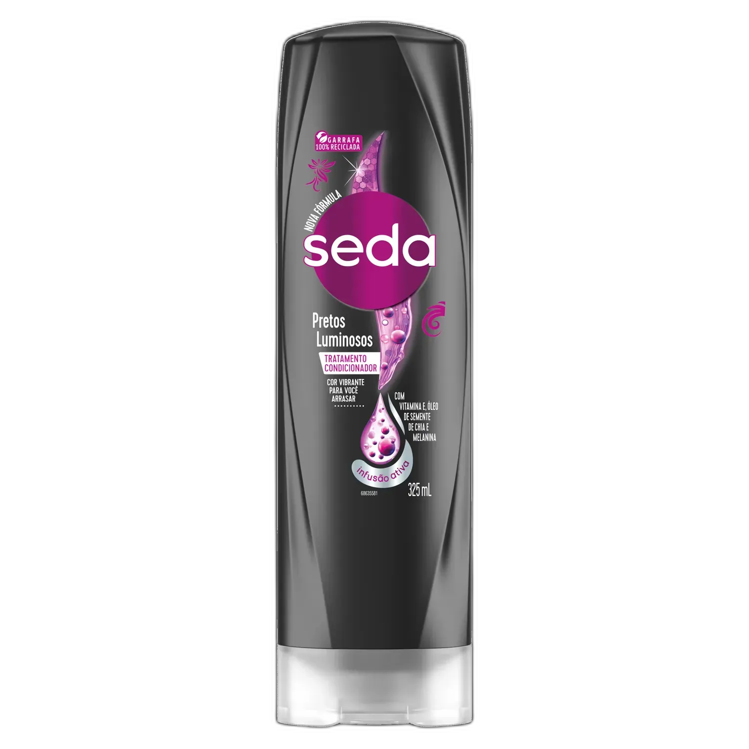 CONDICIONADOR SEDA PRETOS LUMINOSOS FRASCO 325ML