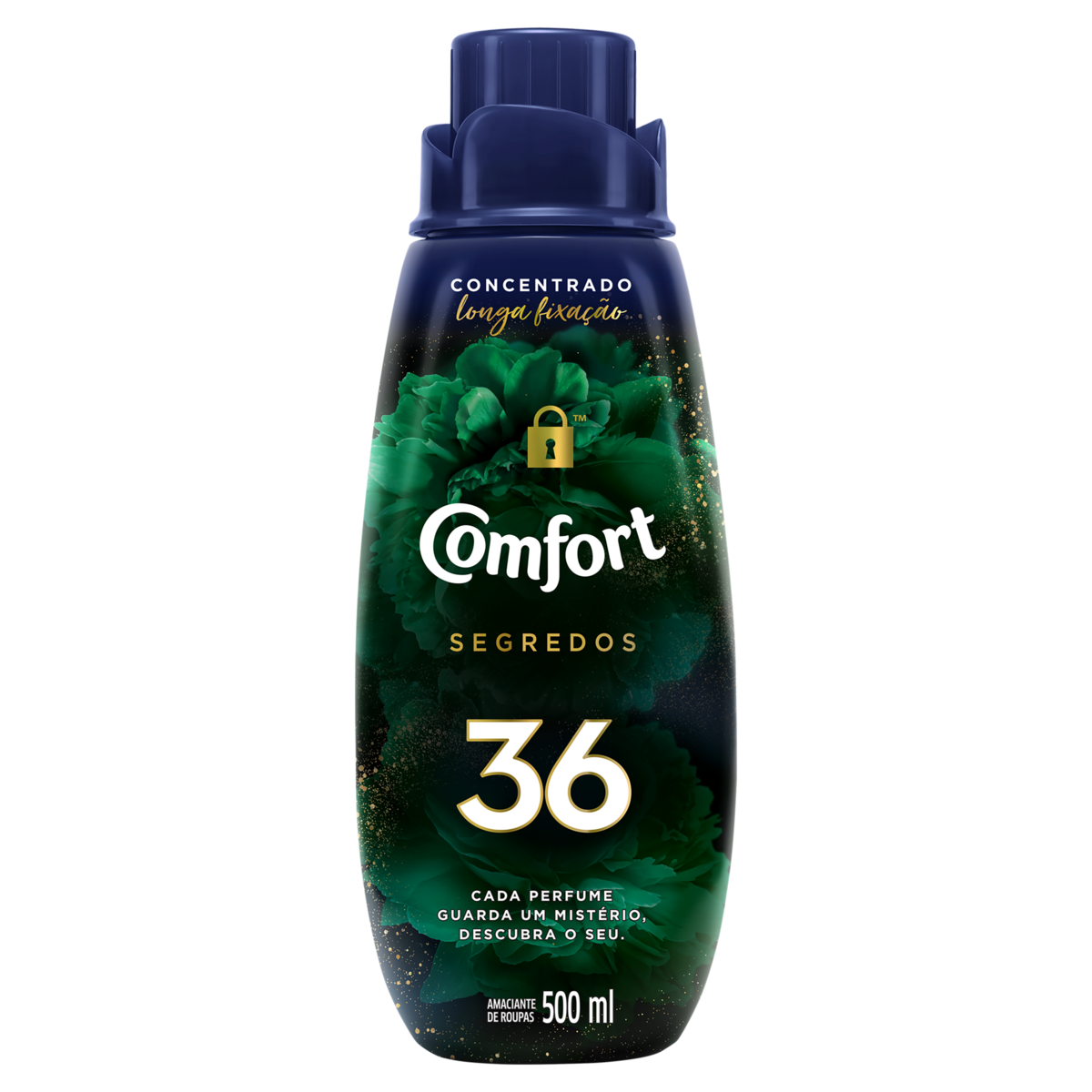 AMACIANTE COMFORT CONCENTRADO 500ML SEGREDOS 36