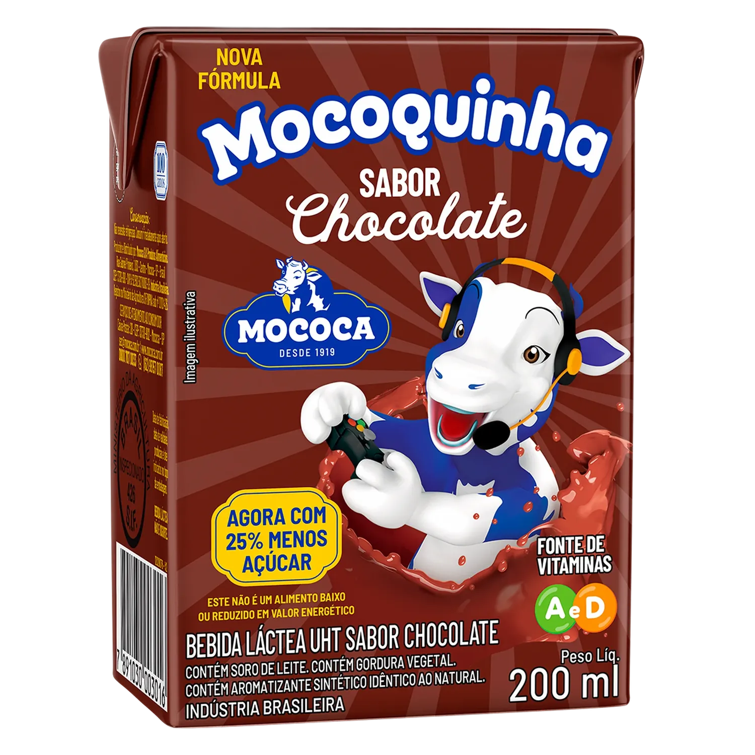 ACHOCOLATADO MOCOQUINHA 200ML