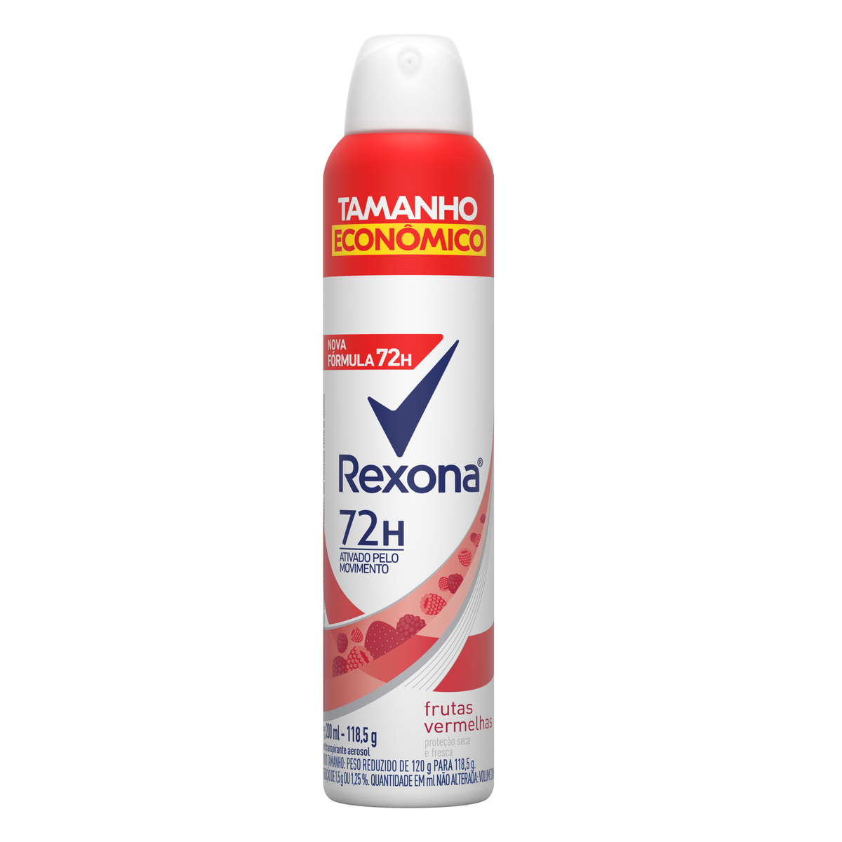 DESODORANTE REXONA AERO 200ML FRUTAS VERMELHAS