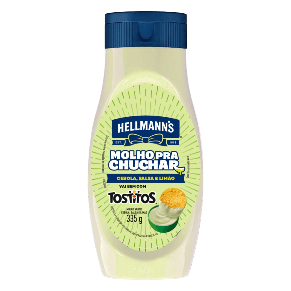 MOLHO PARA CHUCHASCO HELLMANNS 335G CEBOLA SALSA LIMAO