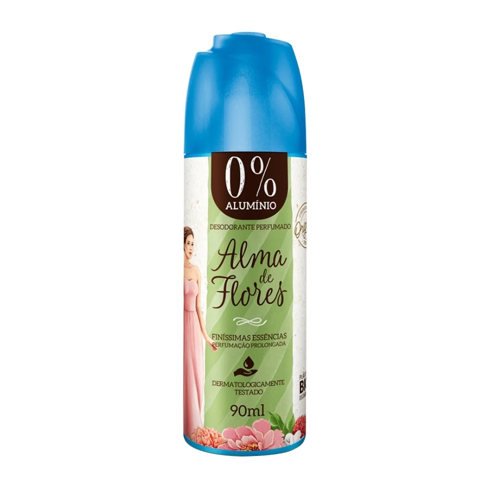 DESODORANTE FINÍSSIMAS ESSÊNCIAS ALMA DE FLORES 90ML SPRAY