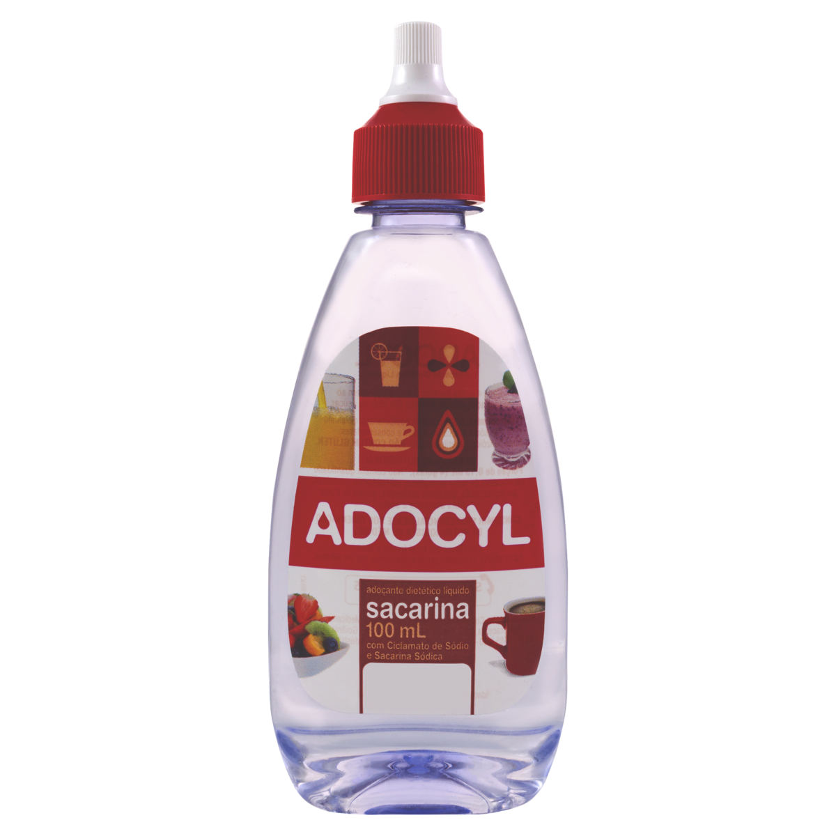 ADOÇANTE LÍQUIDO SACARINA ADOCYL FRASCO 100ML