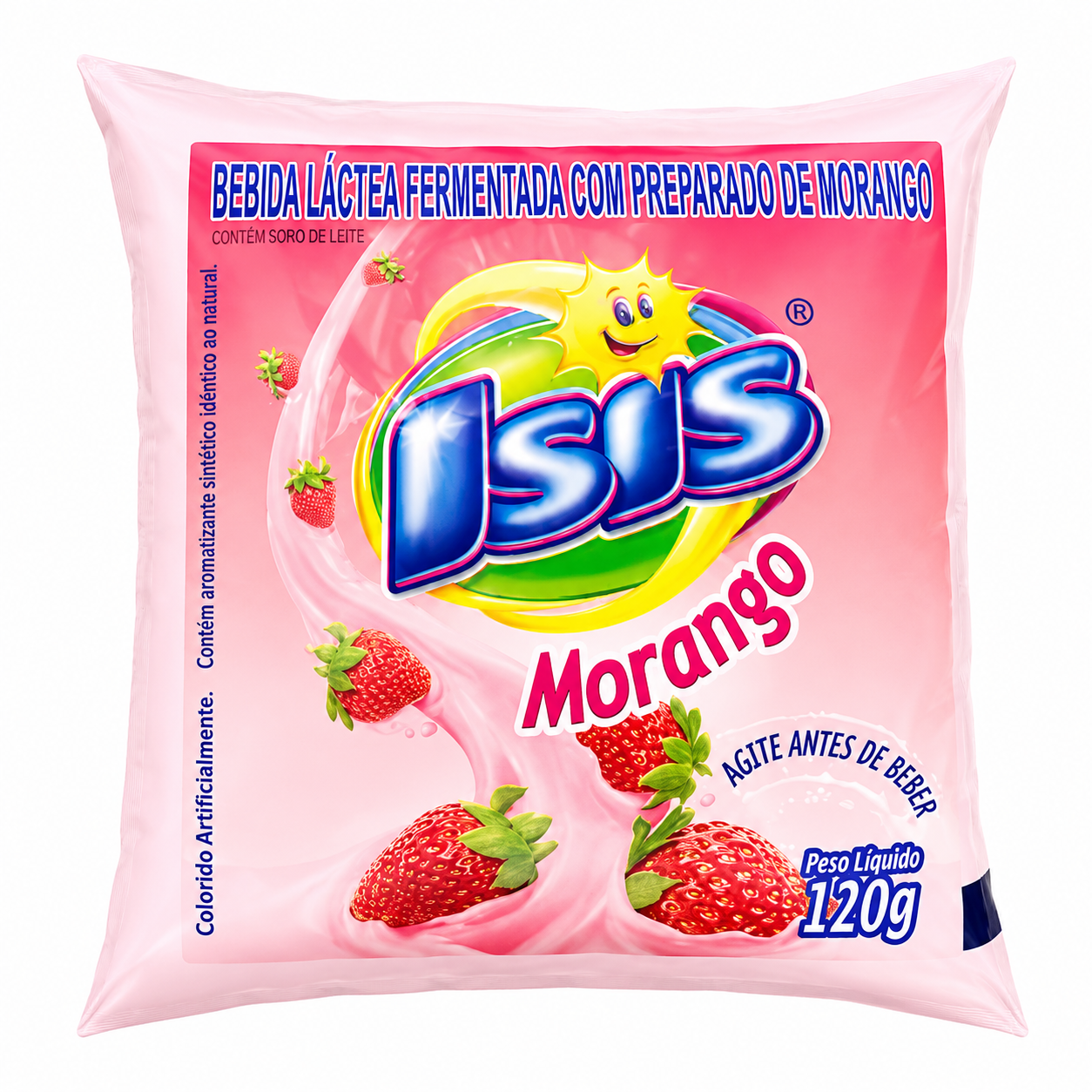 BEBIDA LACTEA ISIS MORANGO 120G